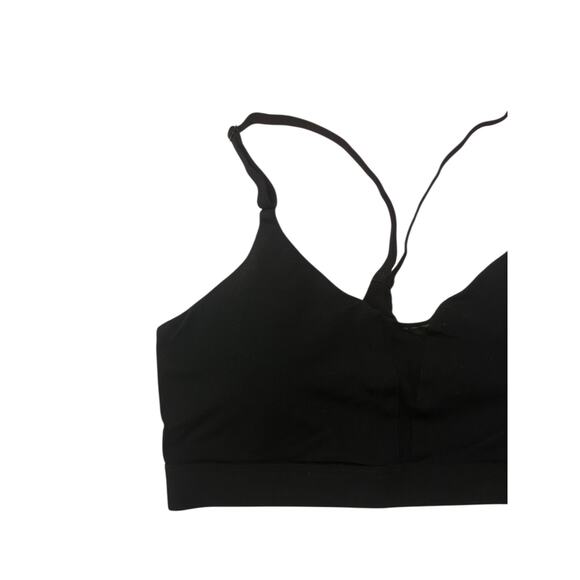 Champion Women's Medium Moisture Wick Black Soft Touch Light Support Sports Bra - Picture 4 of 14